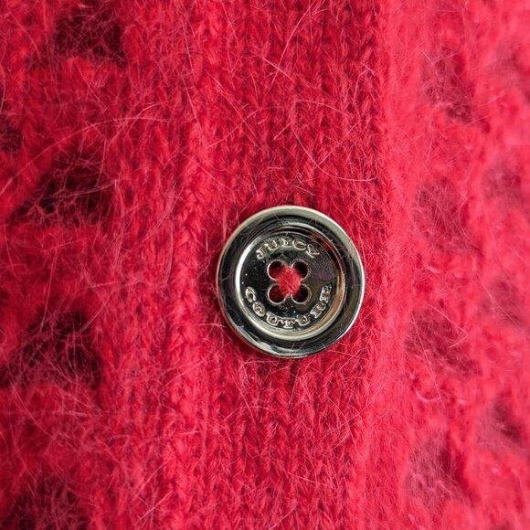 Juicy Couture Open Weave Rabbit Hair Cardigan - Picture 5 of 9